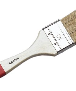 PALETINA TRIPLE 50 MM CON MANGO DE MADERA Nº 24