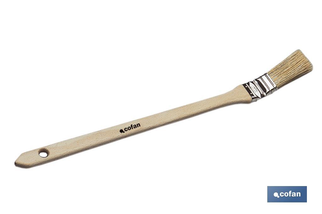 PALETINA PARA RADIADOR MANGO MADERA 30 mm Nº 30 1 PALETINA PARA RADIADOR MANGO MADERA 30 mm Nº 30