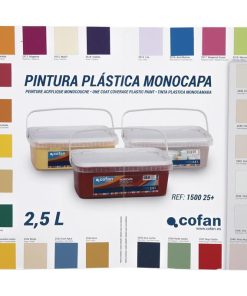CARTA DE COLORES PINTURA PLASTICA MONOCAPA