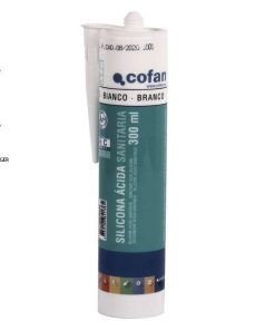 SILICONA ÁCIDA SANITARIA 300 ML BLANCO
