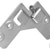 COLGADOR ESCUADRA DOBLE ZINCADO 59X59 MM