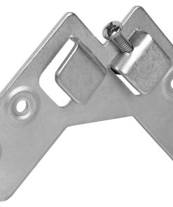 COLGADOR ESCUADRA DOBLE ZINCADO 59X59 MM