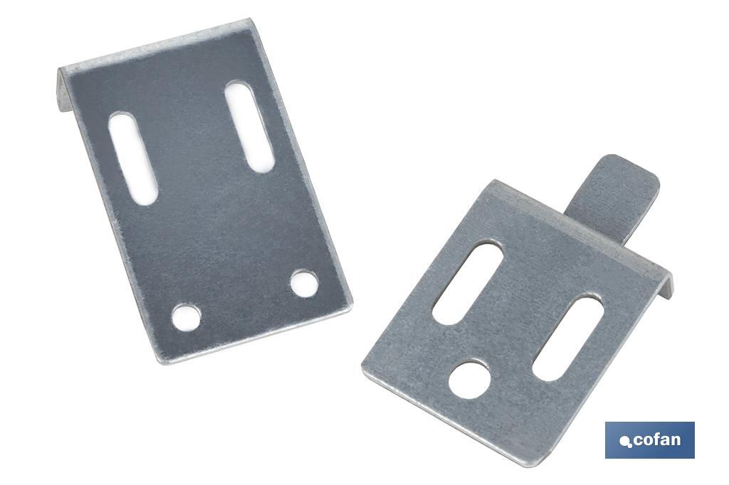 SET COLGADOR ESCUADRA 30 MM VENTA UNITARIA 1 SET COLGADOR ESCUADRA 30 MM VENTA UNITARIA