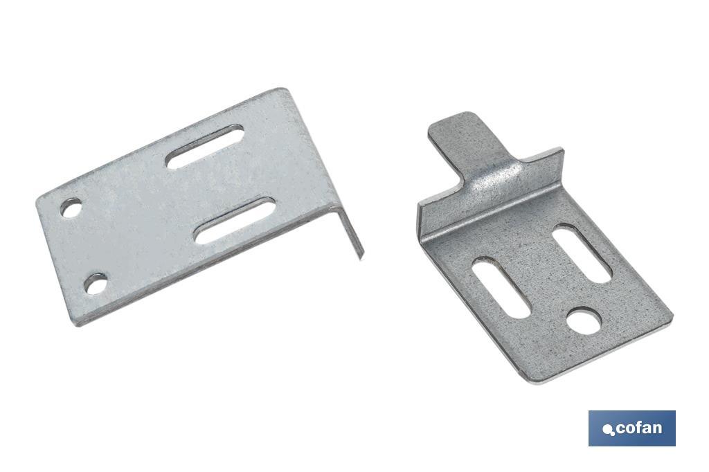 SET COLGADOR ESCUADRA 30 MM VENTA UNITARIA 4 SET COLGADOR ESCUADRA 30 MM VENTA UNITARIA - Imagen 4