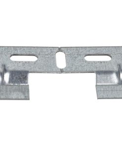 PLACA COLGADOR DOBLE 130 MM CON HUECO 42 MM