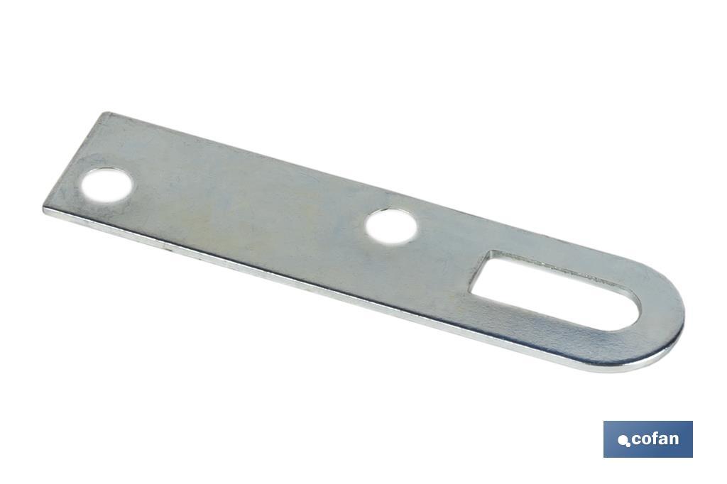 COLGADOR ZINCADO 17 X 70 MM 2 COLGADOR ZINCADO 17 X 70 MM - Imagen 2