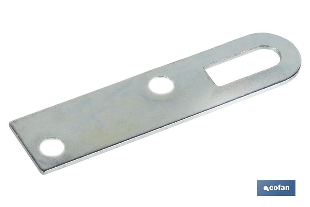 COLGADOR ZINCADO 17 X 70 MM 4 COLGADOR ZINCADO 17 X 70 MM - Imagen 4