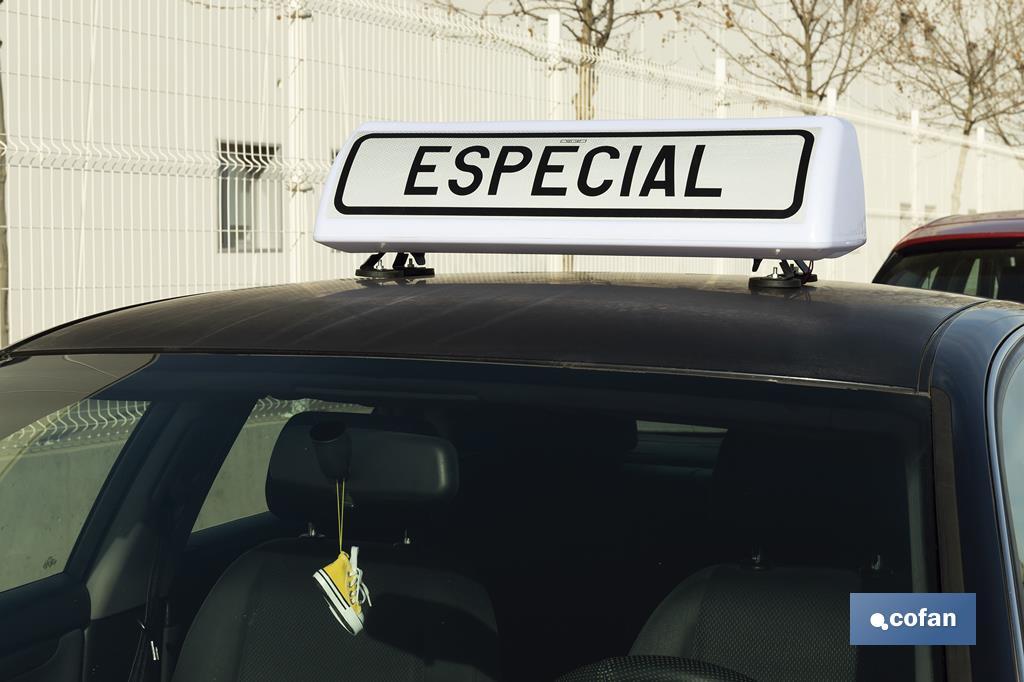 CARTEL AVISADOR ACOMP. VEH. - ESPECIAL V-21 3 CARTEL AVISADOR ACOMP. VEH. - ESPECIAL V-21 - Imagen 3