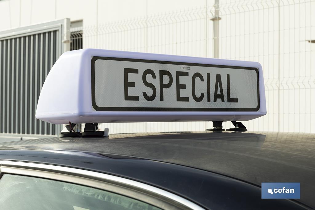 CARTEL AVISADOR ACOMP. VEH. - ESPECIAL V-21 4 CARTEL AVISADOR ACOMP. VEH. - ESPECIAL V-21 - Imagen 4