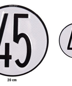 Alternative view of DISCO DE VELOCIDAD 45 KM/H - Ø 100 MM