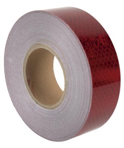 ROLLO RETROREFLECTANTE CONTINUO - 50M ROJO