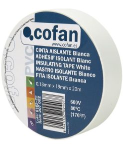 Alternative view of CINTA AISLANTE 180 Micras BLANCA 19mmX20 Metros