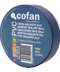 Alternative view of CINTA AISLANTE 180 Micras AZUL 19mmX20 Metros