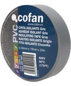 Alternative view of CINTA AISLANTE 180 Micras GRIS 19mmX20 Metros