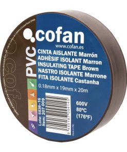 Alternative view of CINTA AISLANTE 180 Micras MARRON 19mmX20 Metros
