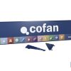 CARTELA CON LOGO COFAN 1000X200 EXPOSITOR RINCÓN