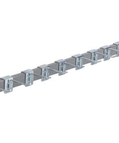BARRA DE CARGA 1000X40X20MM CON 10 GANCHOS 10CM