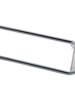 GANCHO SIMPLE CON ETIQUETERO 200 X 6 MM