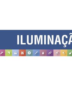 SEÑALETICA IMANTADA PORTUGUES PARA EXPOSITOR 975 x 200 mm - ILUMINAÇÃO