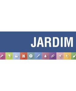 SEÑALETICA IMANTADA PORTUGUES PARA EXPOSITOR 975 x 200 mm - JARDIM