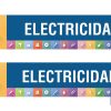 SEÑALETICA IMANTADA PARA EXPOSITOR 975 x 200 mm - ELECTRICIDAD