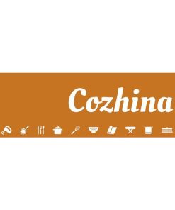 SEÑALETICA IMANTADA PORTUGUES PARA EXPOSITOR 975 x 200 mm - COZHINA