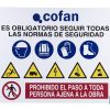 CARTEL OBRA GLASSPACK 1000X700MM