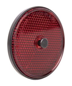 CATADIÓPTRICO REDONDO ROJO Ø 60 MM CON TORNILLO