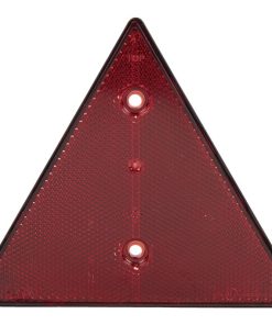Alternative view of CATADIÓPTRICO TRIANGULAR ROJO 155 X 137 MM CON AGUJERO Y SIN TORNILLOS