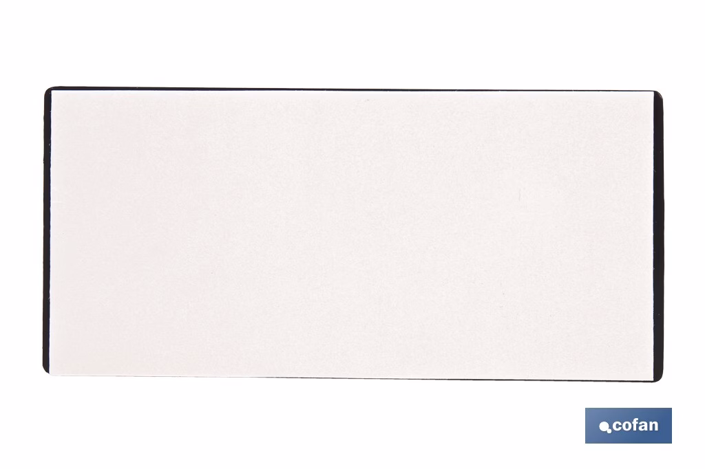 CATADIÓPTRICO RECTANGULAR BLANCO 106 X 50 MM ADHESIVO - Imagen 4