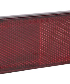CATADIÓPTRICO RECTANGULAR ROJO 106 X 50 MM ADHESIVO