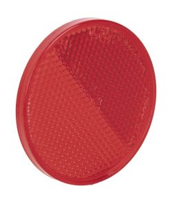 CATADIÓPTRICO REDONDO ROJO Ø 60 MM ADHESIVO