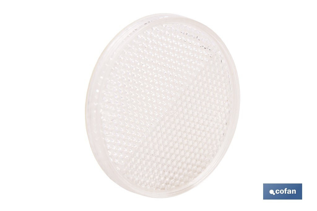 CATADIÓPTRICO REDONDO BLANCO Ø 60 MM ADHESIVO 1 CATADIÓPTRICO REDONDO BLANCO Ø 60 MM ADHESIVO