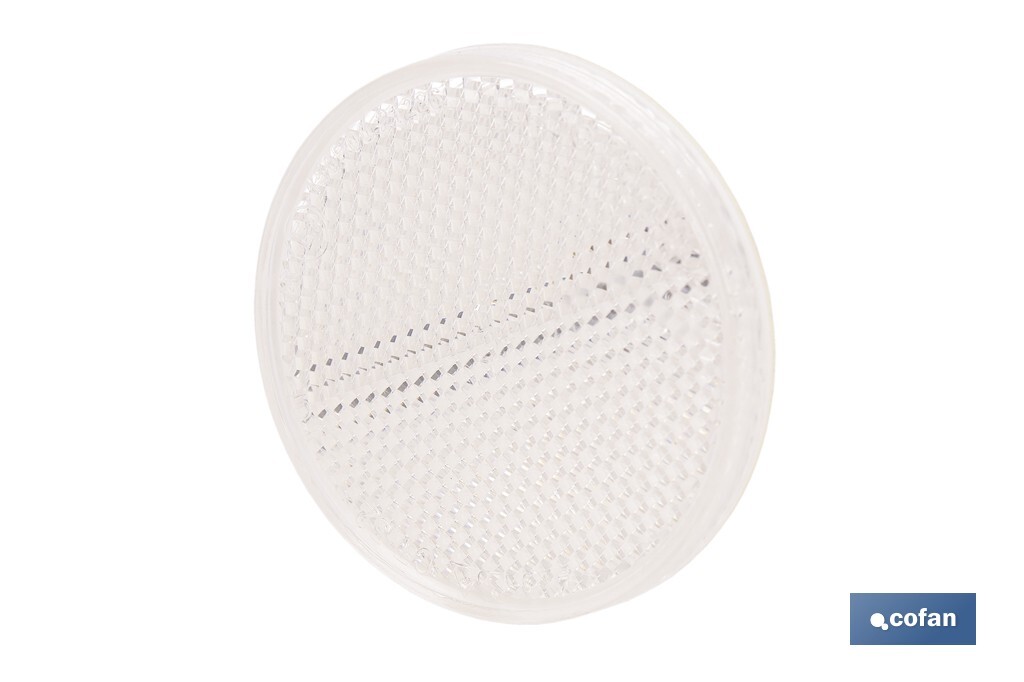 CATADIÓPTRICO REDONDO BLANCO Ø 60 MM ADHESIVO 3 CATADIÓPTRICO REDONDO BLANCO Ø 60 MM ADHESIVO - Imagen 3