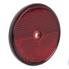 CATADIÓPTRICO REDONDO ROJO Ø60 MM CON AGUJERO SIN TORNILLO 8 CATADIÓPTRICO REDONDO ROJO Ø60 MM CON AGUJERO SIN TORNILLO