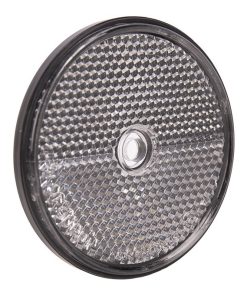 CATADIÓPTRICO REDONDO BLANCO Ø60 MM CON AGUJERO SIN TORNILLO
