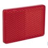 CATADIÓPTRICO RECTANGULAR ROJO 56 X 39 MM CON ADHESIVO