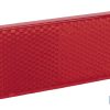 CATADIÓPTRICO RECTANGULAR ROJO 71 X 35 MM CON ADHESIVO