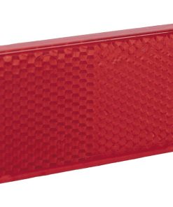 CATADIÓPTRICO RECTANGULAR ROJO 71 X 35 MM CON ADHESIVO