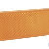 CATADIÓPTRICO RECTANGULAR ÁMBAR 94 X 44 MM CON ADHESIVO