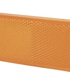 CATADIÓPTRICO RECTANGULAR ÁMBAR 94 X 44 MM CON ADHESIVO