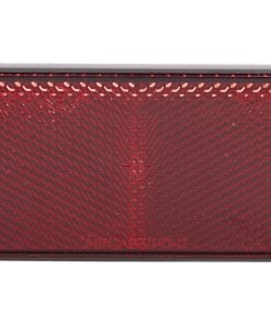 Alternative view of CATADIÓPTRICO RECTANGULAR ROJO 106 X 50 MM CON AGUJERO SIN TORNILLO