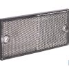 CATADIÓPTRICO RECTANGULAR BLANCO 106 X 50 MM CON AGUJERO SIN TORNILLO 9 CATADIÓPTRICO RECTANGULAR BLANCO 106 X 50 MM CON AGUJERO SIN TORNILLO
