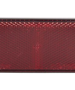 Alternative view of CATADIÓPTRICO RECTANGULAR ROJO 106 X 50 MM CON AGUJERO SIN TORNILLO CON ADHESIVO