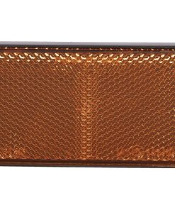Alternative view of CATADIÓPTRICO RECTANGULAR ÁMBAR 106 X 50 MM CON AGUJERO SIN TORNILLO CON ADHESIVO