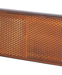 CATADIÓPTRICO RECTANGULAR ÁMBAR 106 X 50 MM CON AGUJERO SIN TORNILLO CON ADHESIVO 6 CATADIÓPTRICO RECTANGULAR ÁMBAR 106 X 50 MM CON AGUJERO SIN TORNILLO CON ADHESIVO