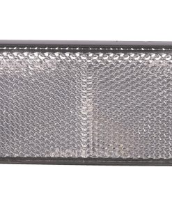 Alternative view of CATADIÓPTRICO RECTANGULAR BLANCO 106 X 50 MM CON AGUJERO SIN TORNILLO CON ADHESIVO