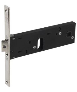 Cerradura zócalo oval E70 F16- Níquel (P/Metal)