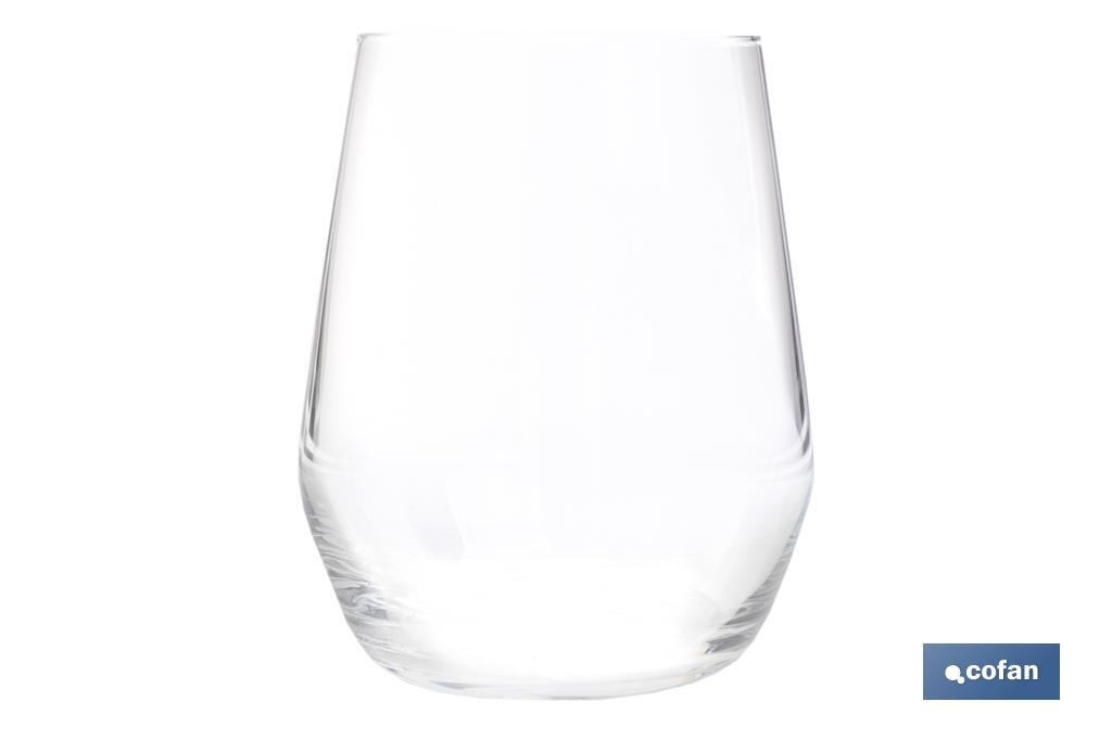 PACK 6 VASOS DE AGUA VIDRIO 38 CL MODELO ÁGATA 1 PACK 6 VASOS DE AGUA VIDRIO 38 CL MODELO ÁGATA