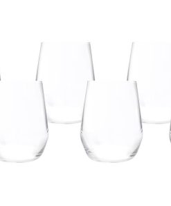 Alternative view of PACK 6 VASOS DE AGUA VIDRIO 38 CL MODELO ÁGATA